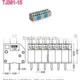 Dual Row Screwless PCB Terminal Block Connector 3.5mm Pitch thumbnail-2
