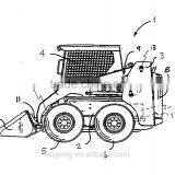 0.5m3 Small Mini Skid Steer Loader With Attachments thumbnail-6