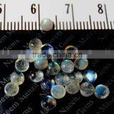 Labradorite 4mm Round Cabochon thumbnail-1