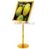 Sign Display Stand-golden Stainless Steels Floor Stand-sign Board-POP Poster Board Stands High Quality thumbnail-4
