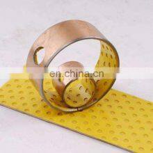 DX SF Oilless Sleeve Bush Boundary Lubricating Bushing Consist of Steel Backing and POM For Vehicle and Forming Machine Tools. thumbnail-3
