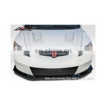 For 2006-2011 Honda Civic 4DR JL Style Hood Bonnet thumbnail-1