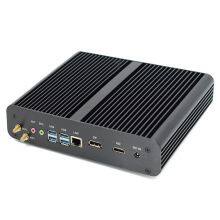 Partaker B8 Fanless Mini PC Intel 12th Core i7 1255U HD 4K@60Hz DP 8K@60Hz Output DDR4 WiFi Gaming Desktop Computer Windows 10 thumbnail-2