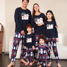 Christmas Pijamas Kids Baby Custom Blank Xmas Christmas Pajamas Matching Family Christmas Pajamas thumbnail-3