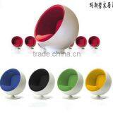 Colorful Leisure Ball Shape Fiberglass Chair thumbnail-3