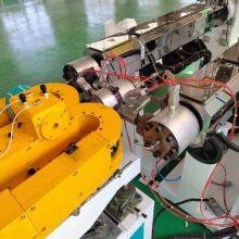Plastic PP/PE/PVC Single Wall Corrugated Pipe/Double Wall Corrugated Pipe Extrusion Line thumbnail-3