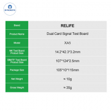 RELIFE XA6 Dual SIM Card Signal Test Board for IPhone Android thumbnail-5