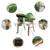 2014 Cheap Iron Green Pulpit Padded Used Stackable Church Muslim Prayer Chair for Sale Quality Choice thumbnail-6