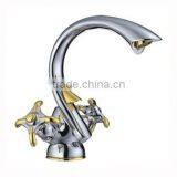 Brass Two Handle Artistic Brass Faucets