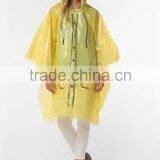Plastic Emergency Disposable Transparent Raincoat Poncho thumbnail-3