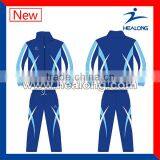 Blue Color Sports Custom Tracksuit Cheap