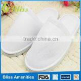 N178 White Comfortable Hotel Disposable Slipper Fits All Size White & Yellow Color thumbnail-4