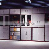 Slim Edge Metal Open Shelf Office Cabinet thumbnail-6