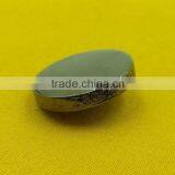 25mm Side Logo Flat Face Metal Shank Button -- MJ2638 thumbnail-2