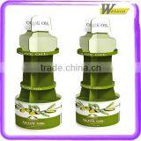 Top Quality IPhone 5S Lcd Digitizer Assembly Good Price IPhone 5 Lcd Screen Round Cardboard Dispaly Stand