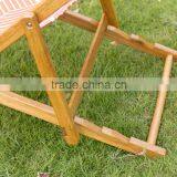 Wooden Foldable Beach Chair thumbnail-3