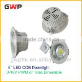 Promotion factory price 6'' opening led cob downlight housing