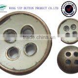 6.5mm Metal 4 Holes Round Painted Easy Button