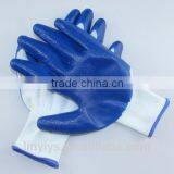 [Gold Manufacturer, Trade Assurance, Hot Sale] Wholesale 13 Gauge Nylon Glove Core Nitrile Coated Garden Glove thumbnail-4