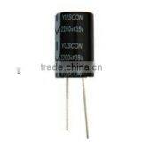 communication equipment 330uf 200v aluminum electrolytic capacitor