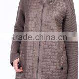 2015 Brown Womens Outerwear Cotton Winter Jacket