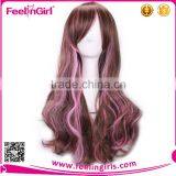 High Quality Women Synthetic Hair Extension Wig