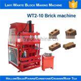 WANTE BRAND WT2-10 Soil Interlocking Brick Machine/compressed Earth Blocks Machines/clay Brick thumbnail-4