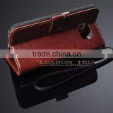 Shenzhen Factory Hot Selling Customs Genuine Leather Cheap Mobile Phone Case Galaxy S6 Luxury Leather Case thumbnail-3