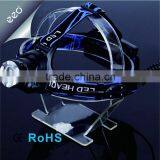 2000LM XM-L T6 LED Headlight Head Light Lamp Zoomable + 2x Battery+ Charger Flashlight thumbnail-4