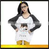 Round Neck Fashion Batwing Sweater thumbnail-1