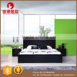 Modern Dark Wenge Color Fuctional Headboard New Design King Bed/Queen Bed thumbnail-1
