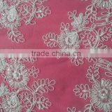 2015 High Quality Fashion Fancy Style Guangzhou Wholesale Embroidery Lace Fabric thumbnail-3
