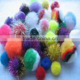 Party Decoration Tinsel Glitter Pompoms thumbnail-1