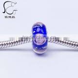 China Jewelry Wholesale Blue Murano Glass Beads Bracelet thumbnail-2