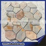Beautiful decorative rusty slate flagstone in low price