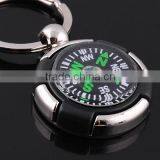 Cheap Promotion Products Business Gifts Compass Keychain