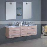 Modern design Bathroom furniture with double sink