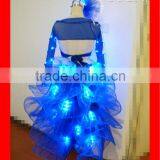 Remote Control Light Up Tutu Dress, Programmable Stage Costum Dance Jazz thumbnail-4