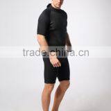 Comfortable and Elastic Black Lycra Short Nylon Wetsuit Waterproof Windproof Bikini Shirt thumbnail-4
