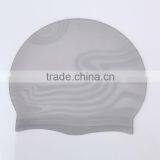 2016 Custom Swim Caps no Minimum Printing 100% Silicone Swimming Cap thumbnail-3