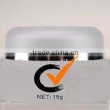 Plastic Oval Cosmetic Cream Jars 15ml Gram thumbnail-1