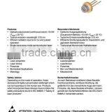 OSRAM 515nm 520nm 510nm 10mw Green Laser Diode LD PL5510 TO18 5.6mm New thumbnail-4