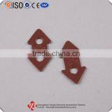 Custom Shape Fashion Design Embossed Logo Trademark Leather Cord Stopper thumbnail-1