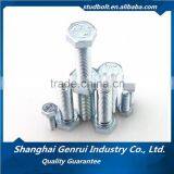 DIN933 Zinc Plated m8 Hex Head Bolt 5.8