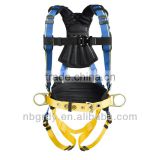 back forged D-ring full body harness