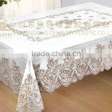 GOLDEN PVC TABLECLOTH-ZT-397A 137X182CM