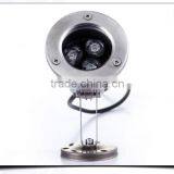 FREE SAMPLE spotlight stainless steel led 3W underwater light