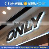 Backlit Vintage Alphabet 3d Led Metal Letter OEM