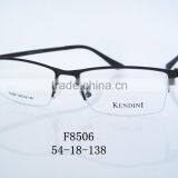 2016 New Stylish Metal Optic Eyeglass F8506 Half Rimless