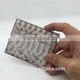 Genuine Python Leahter Various Colour Men & Women Credit Card Holder Wallet